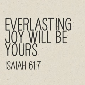 Isaiah 61:7