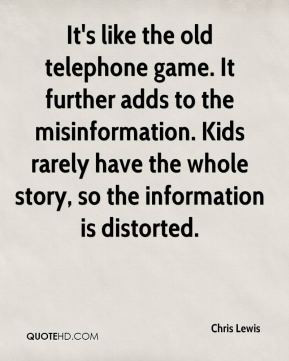 Misinformation Quotes