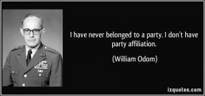 More William Odom Quotes