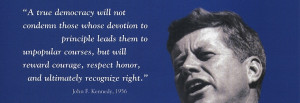 ... promoting the 2006 John F. Kennedy Profile in Courage Essay Contest