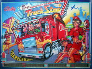 truck stop full title big betty s truck stop is a physical pinball ...