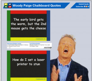 best of woody paige chalkboard quotes