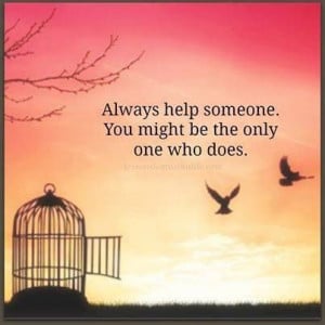 Helping others / quote
