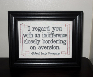 Snarky office must-have, embroidered funny quote 