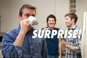 Surprise Mug - I'm a douche coffee mug is a hilarious prank coffee mug ...