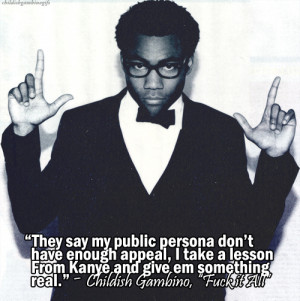 childish gambino donald glover cute quote donald glover quotes sexy ...