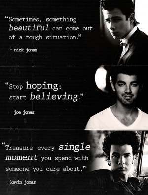 jonas brothers quotes | Tumblr