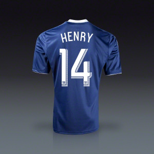 Thierry Henry New York Red Bulls Away Jersey 10/11