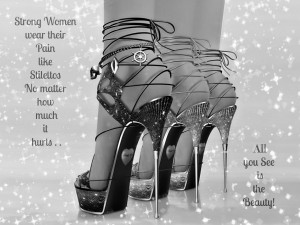 Stiletto women words fashion quotes shoes