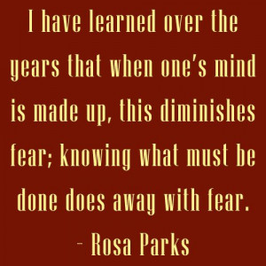Rosa Parks quote