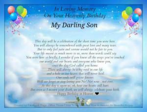 In loving Memory of my 4year old son Scott