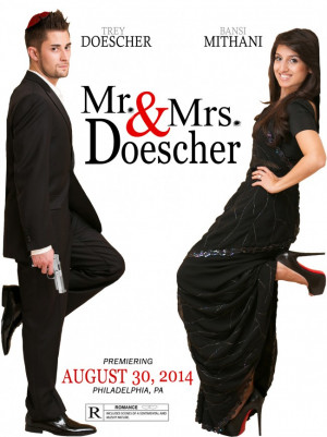 Mr. and Mrs. Smith Inspired Indian Save the Date Idea