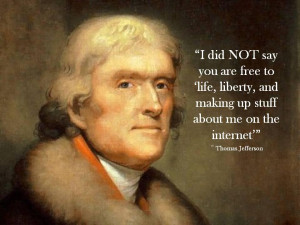 Thomas Jefferson Said . . . . (!?#*)