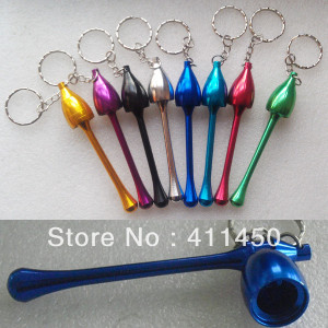 aluminum tobacco pipe keychains metal pipes china mainland