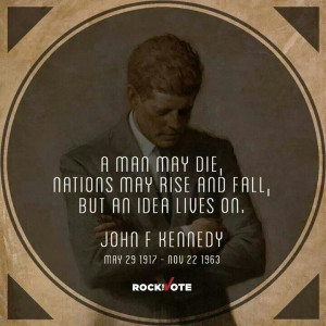 John Fitzgerald Kennedy quote