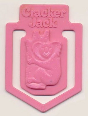 Vintage Cracker Jack bookmark