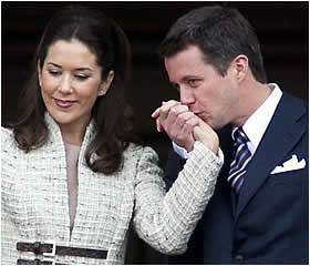 the engagement of crown prince frederik of denmark to mary donaldson