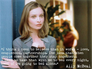 Ally McBeal quote: 