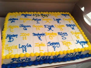 6th grade graduation cake: Schools Parties, Grade Parties, Farewell ...