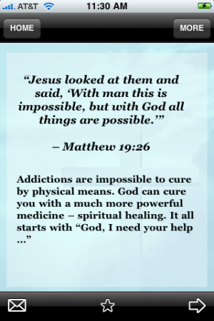 More apps related Biblical Encouragement - Drug Addiction