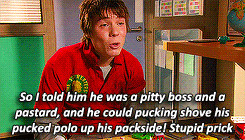 Favorite Funny Skins Quotes ; Chris Miles