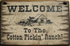 ... another WELCOME ~ this one is a shout out to Cowboy Brand Furniture