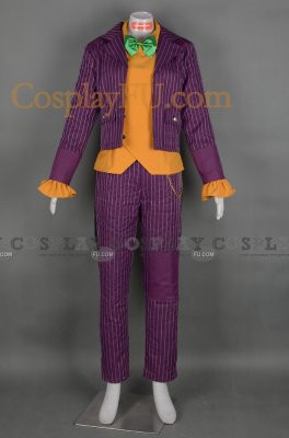 Joker Costume from Batman Arkham City free shipping 46%Off