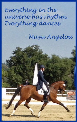 Maya Angelou’s Words Ring True For Equestrians