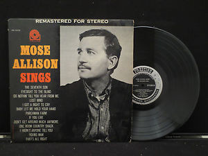 Mose Allison Mose Allison Sings on Prestige Records PR 7279 REMASTERED