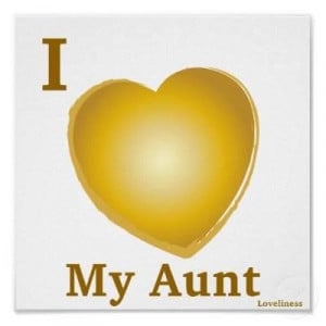 love you my aunt quotes