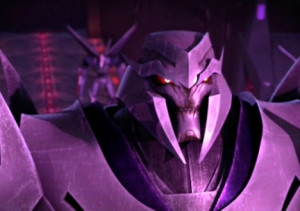Transformers Prime: MEGATRON ver 2 (Battle Worn w/ LED eyes)
