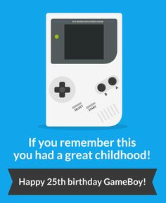 Happy Birthday #GameBoy ! More