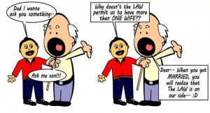 Son: Dad I wanna ask you something. Dad: Ask me son!! Son: Why doesn't ...