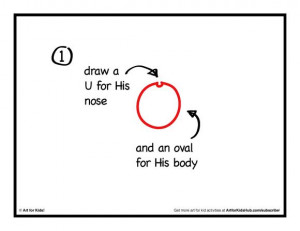 how to draw the baby body