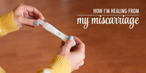 Healing from a blighted ovum miscarriage