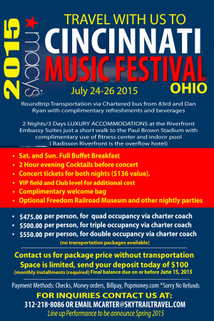 Macy's present Cincinnati Musical Festival. July 24-26 2015. Round ...
