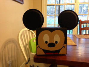 Mickey Mouse Valentines Day box