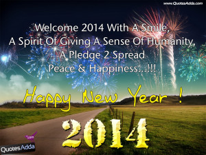 2014 Happy New Year Quotations, 2014 Happy New Year E Cards, 2014 ...