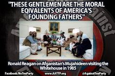 Ronald Reagan loved the Taliban! Where is all the conservative outrage ...