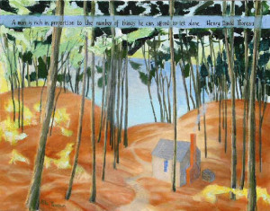 man is rich in proportion to the number of things