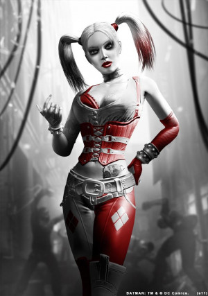 More ‘Batman: Arkham City’ Black and White (and etc) Character Art