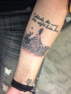 this is definitely the best pierce the veil tattoo i've ever seen