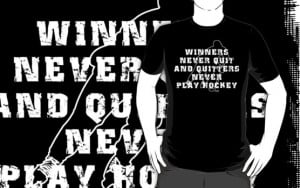 SportsT-Shirts › Portfolio › Hockey Quote