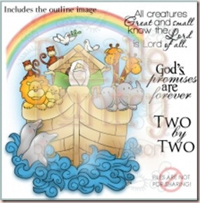 Triple Threat-Doodle Pantry, OCC and Mojo Card–Noah’s Ark