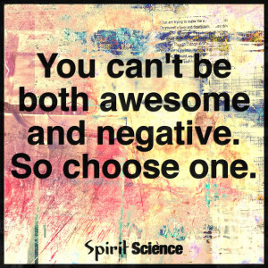 You Can't Be Both Awesome And Negative Chose One | 8-images