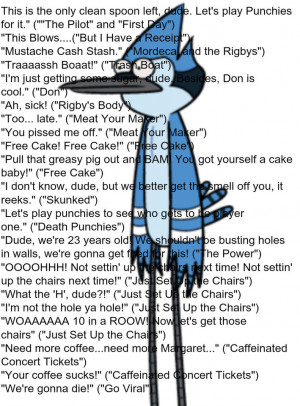 Pops Regular Show Quotes QuotesGram