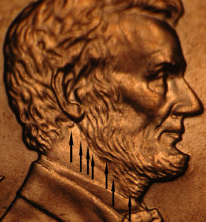 ... dates for the double ear lincoln cent, first the 1984 and the 2006