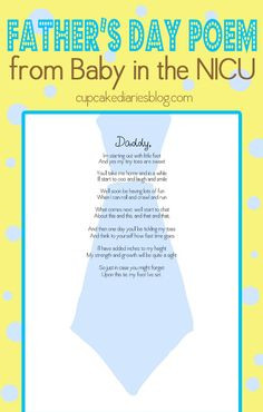 NICU - Print off the poem and bring it to the NICU to have the nurses ...