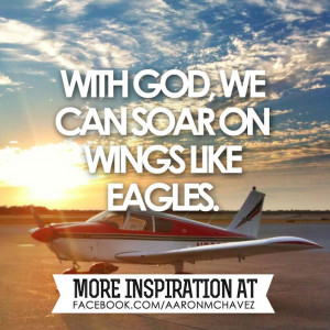 under God's wing we can do anything!