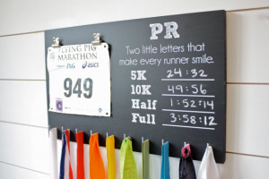 ... on Etsy. Keep track of your running records! Great gift for a runner